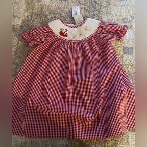 New with tags banana split kids Santa sleigh dress 24 months
